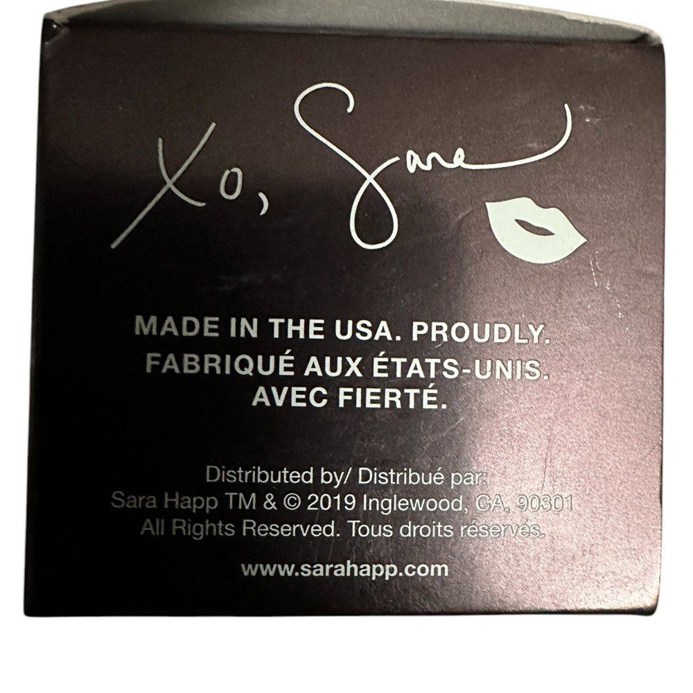 Sara Happ The Lip Scrub Brown Sugar Lip Exfoliator .5oz NIB - Picture 6 of 6